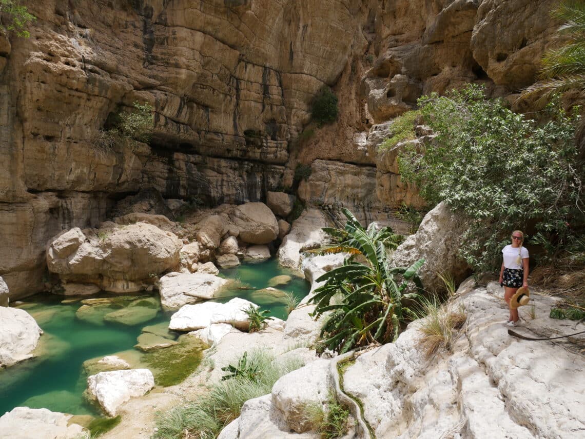 Canyoning Wadi Tiwi, Oman