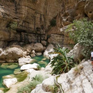 Canyoning Wadi Tiwi, Oman