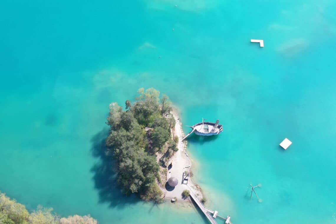 Schlosssee Salem, Robinsoninsel