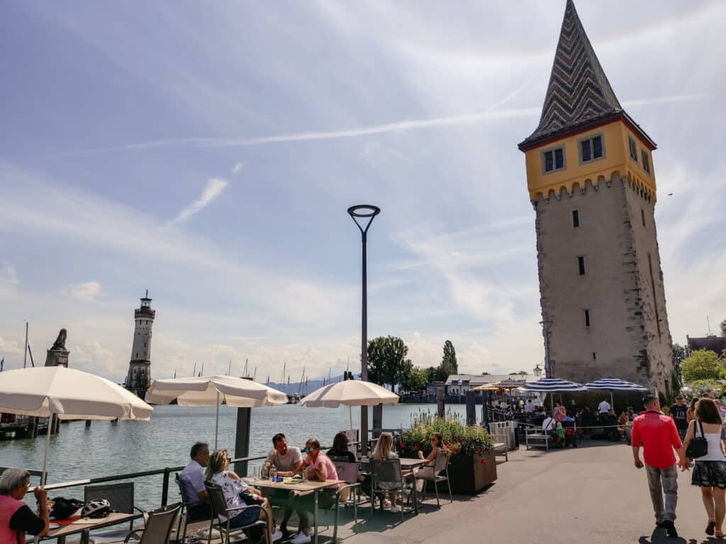 Lindauer Hafenplatz, Insel Lindau, Hafenplatz, Lindau Sehenswürdigkeiten, Bodensee