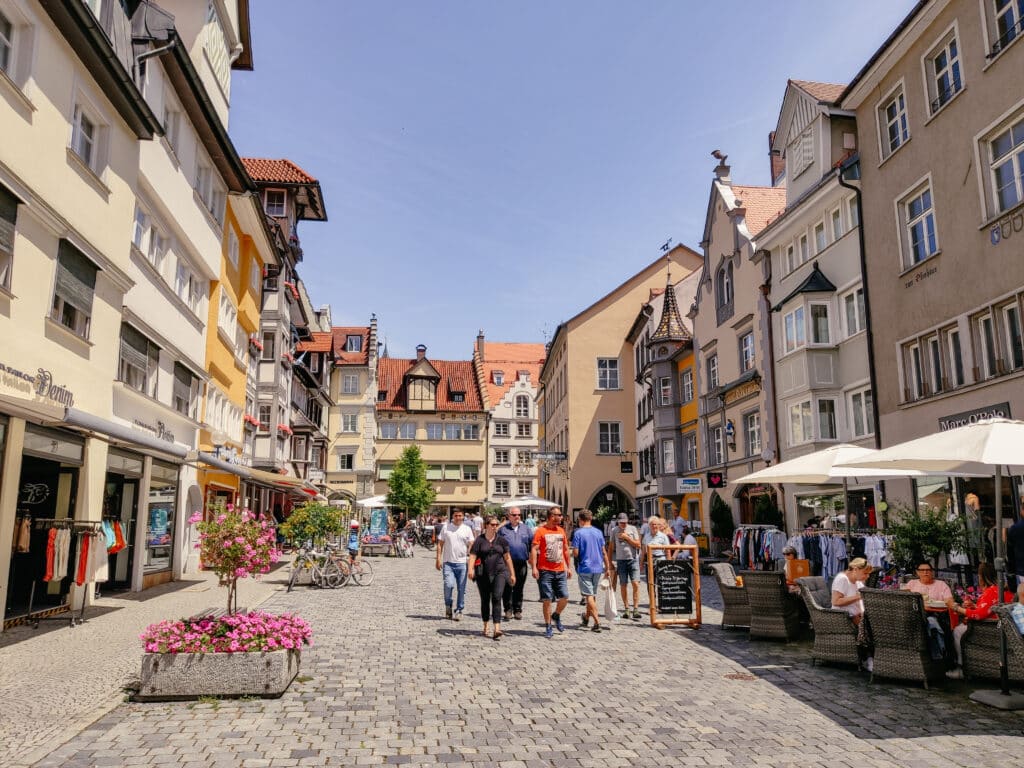 Maximilianstraße, Insel Lindau, Lindau Sehenswürdigkeiten, Bodensee