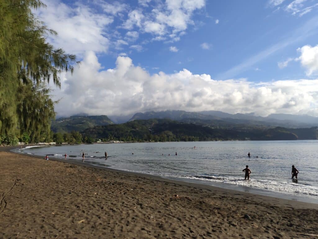Plage de la Pointe Venus & Pointe Venus: Leuchtturm und Strand, Tahiti