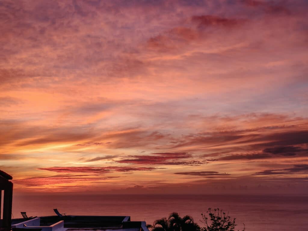 Sonnenuntergang Tahiti