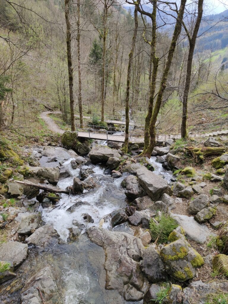 Hauptfall, Todtnauer Wasserfall, Schwarzwald