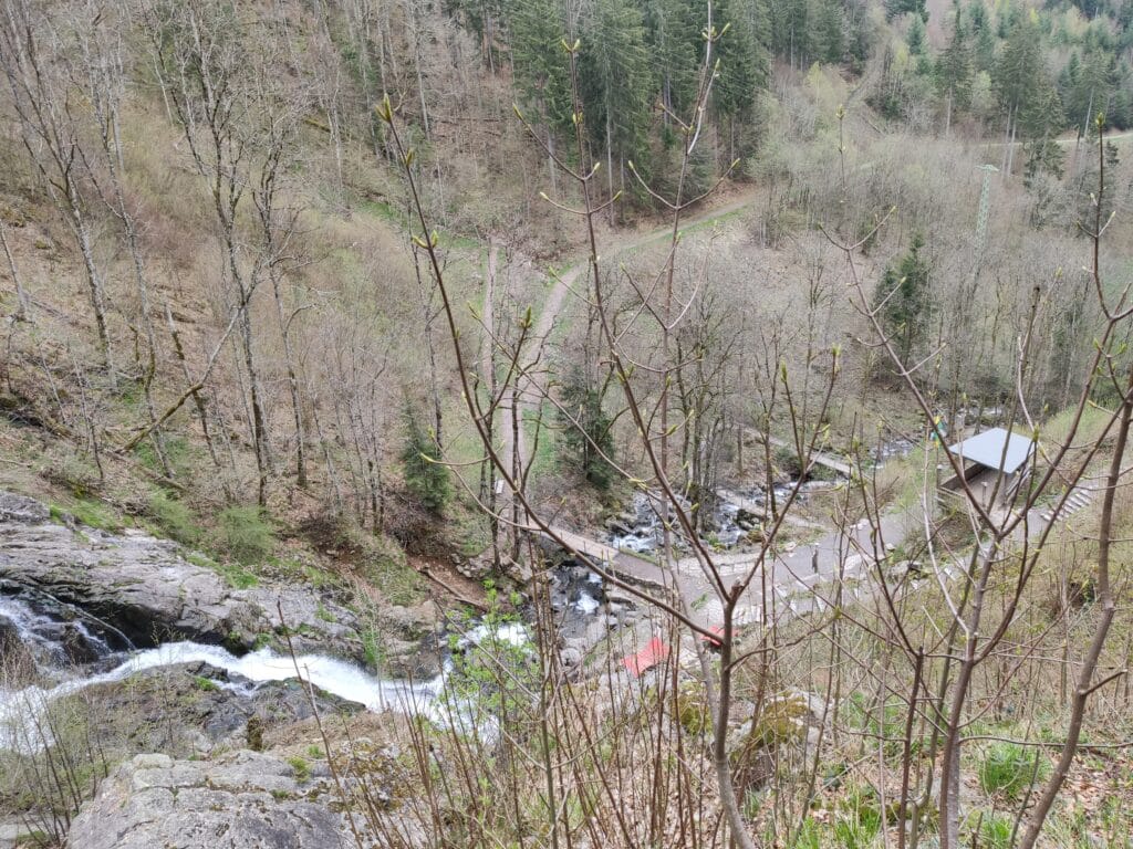 Hauptfall, Todtnauer Wasserfall, Schwarzwald