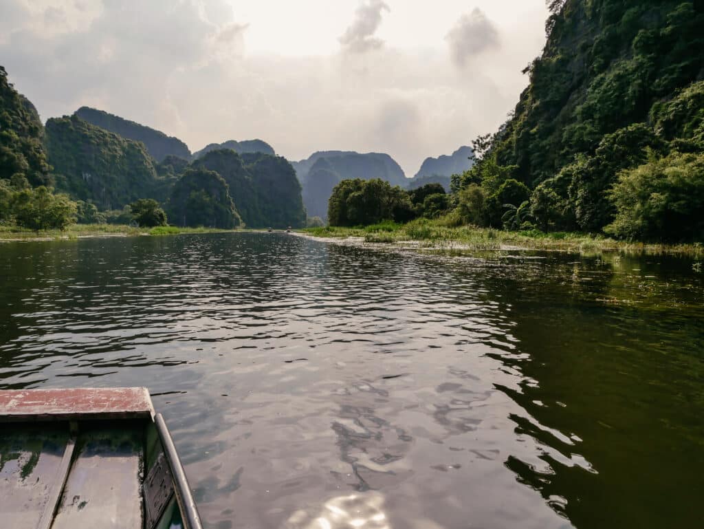 Trockene Halong Bucht, Tam Coc, Vietnam
