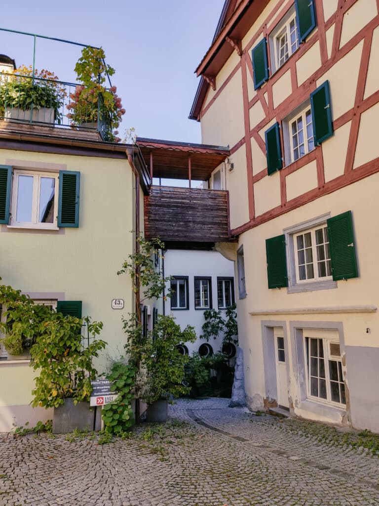 Bregenz Sehenswürdigkeiten, Bregenzer Oberstadt, Bodensee, Österreich