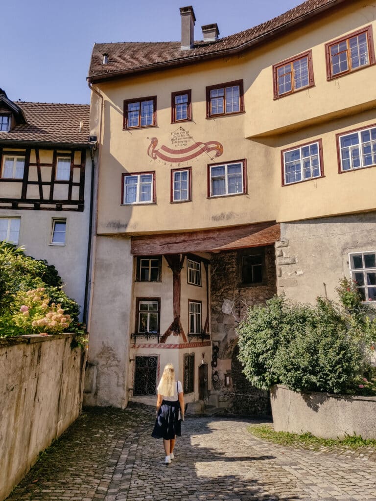 Bregenz Sehenswürdigkeiten, Bregenzer Oberstadt, Bodensee, Österreich