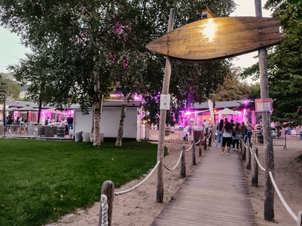 Bregenz, Beachbar Bregenz, Bodensee, Österreich