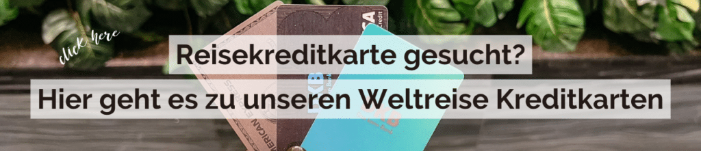 Reisekreditkarten im Vergleich