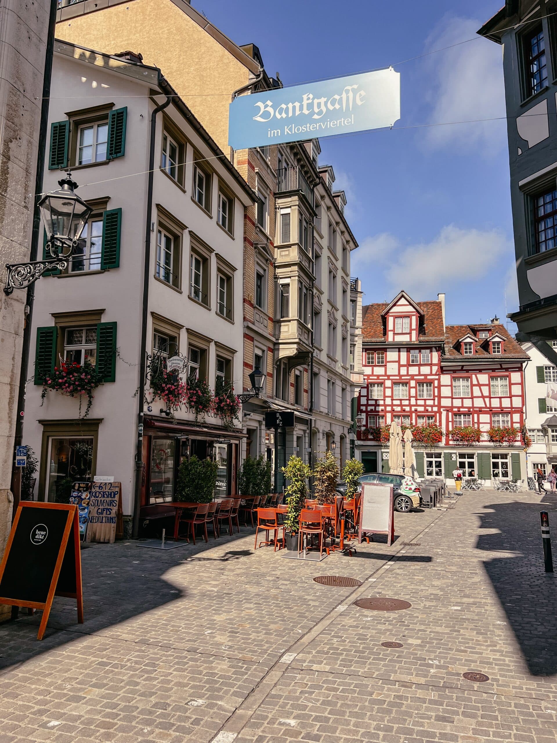 St. Gallen Stiftsbezirk, Schweiz, Bodensee