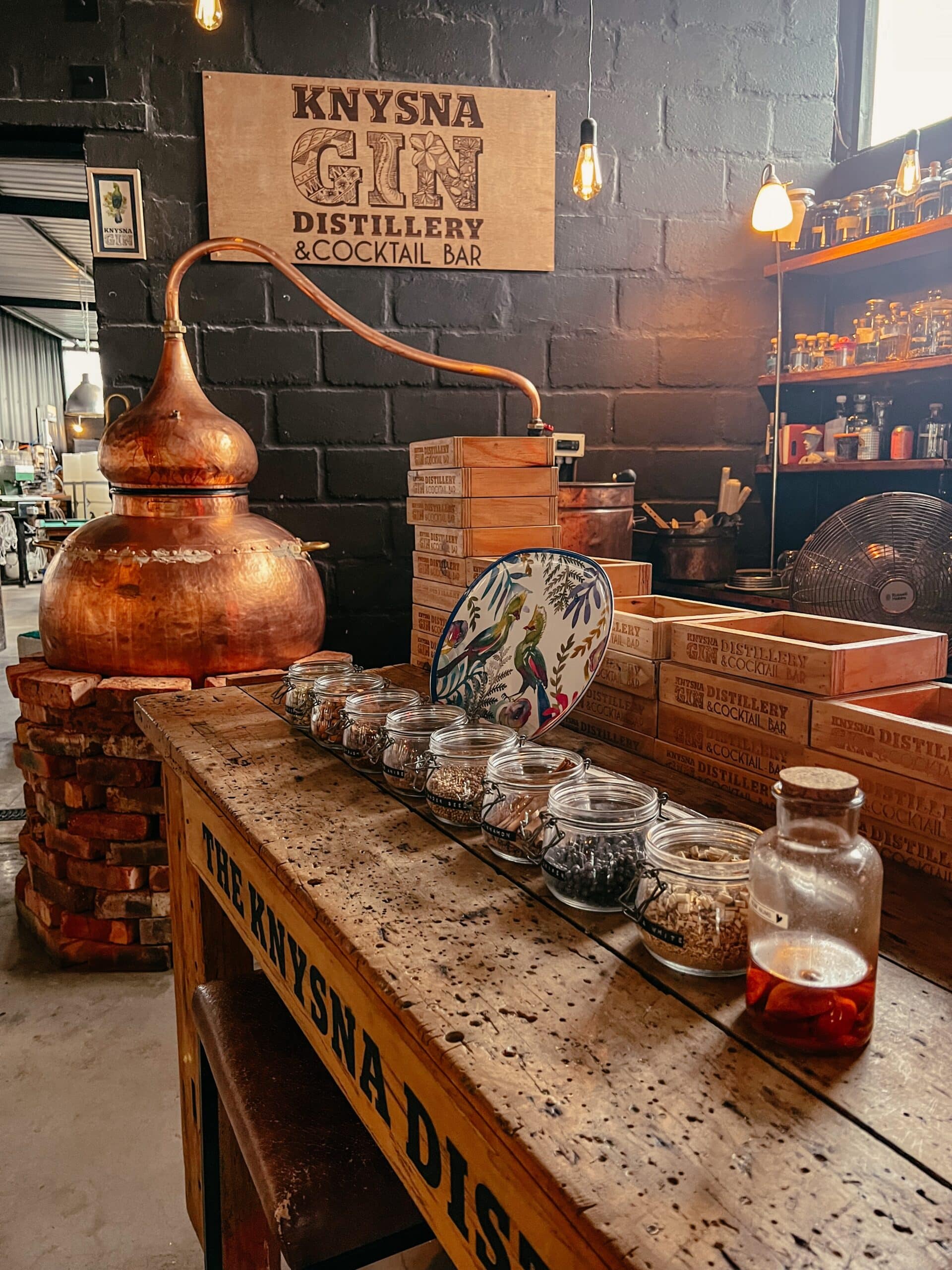 Knysna Gin Distillery, Knysna Sehenswürdigkeiten, Garden Route, Südafrika