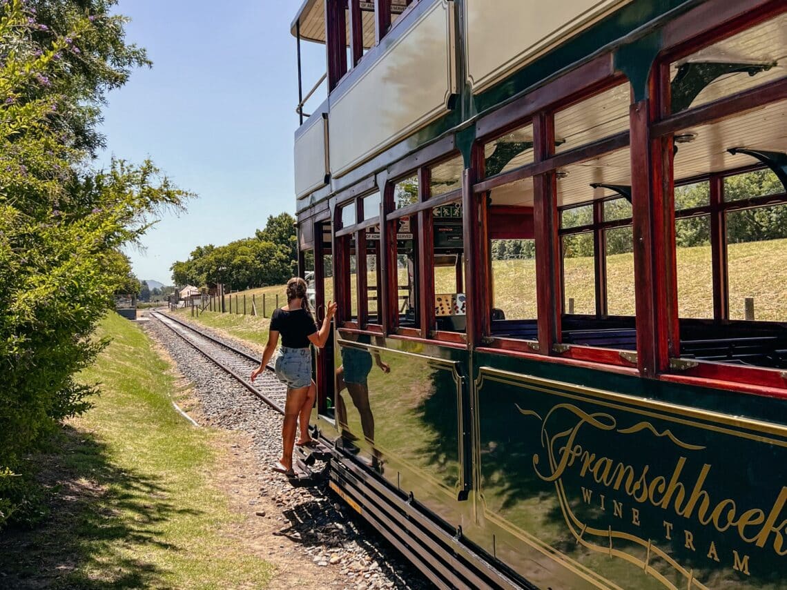 Winetram Franschhoek, Franschhoek Sehenswürdigkeiten, Südafrika