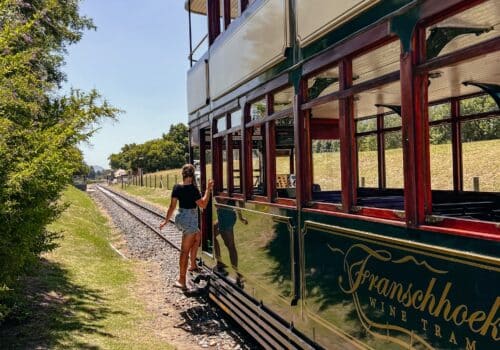 Winetram Franschhoek, Franschhoek Sehenswürdigkeiten, Südafrika