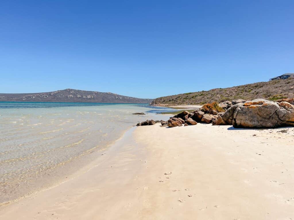 Shark Bay, Langebaan, Westküste, Südafrika