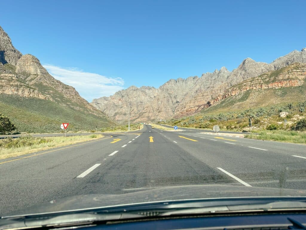Du Toit's Kloof Pass, Weinregion, Paarl, Südafrika