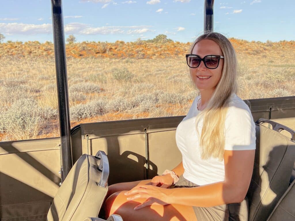 !Xaus Lodge, Kalahari, Kgalagadi Transfrontier Nationalpark, Südafrika