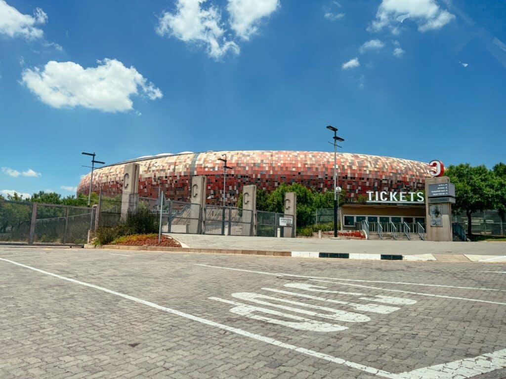 Soccer Stadium Johannesburg Südafrika