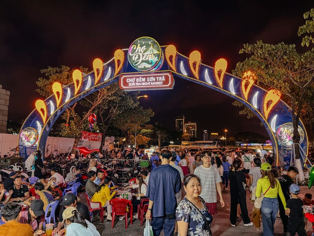 Vietnam Nachtmarkt, Da Nang Sehenswürdigkeiten, Vietnam