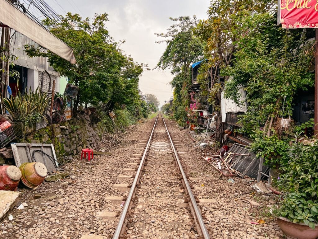 Train Street Da Nang Sehenswürdigkeiten, Vietnam