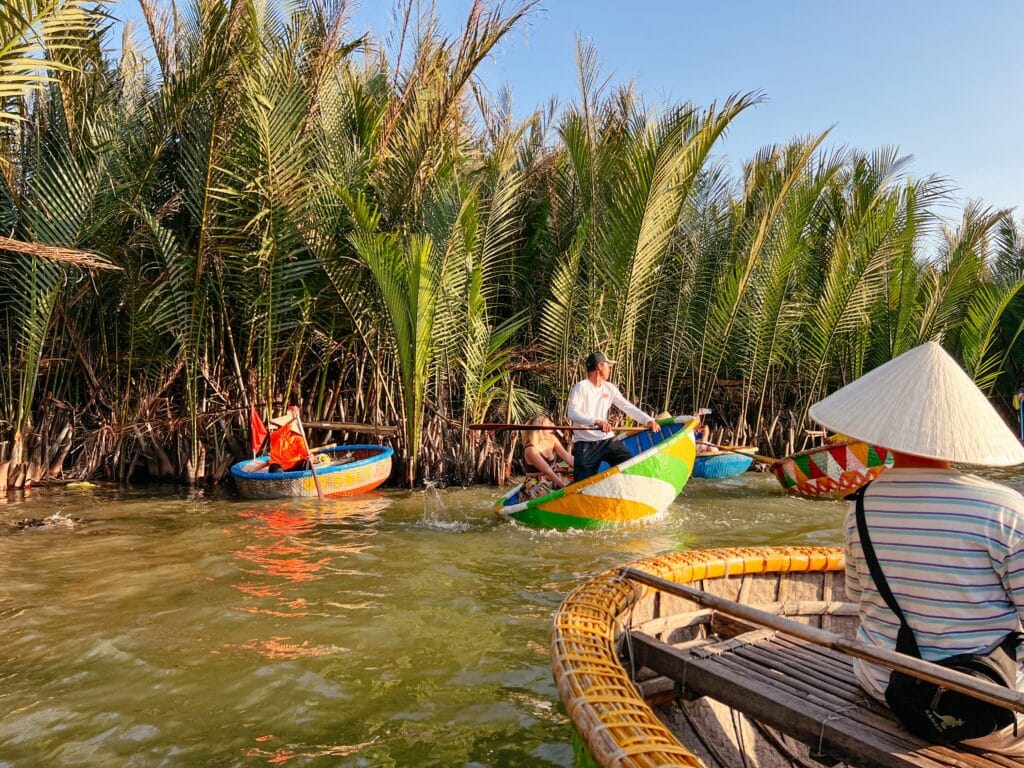 Basket Boat Tour, Hoi An, Vietnam