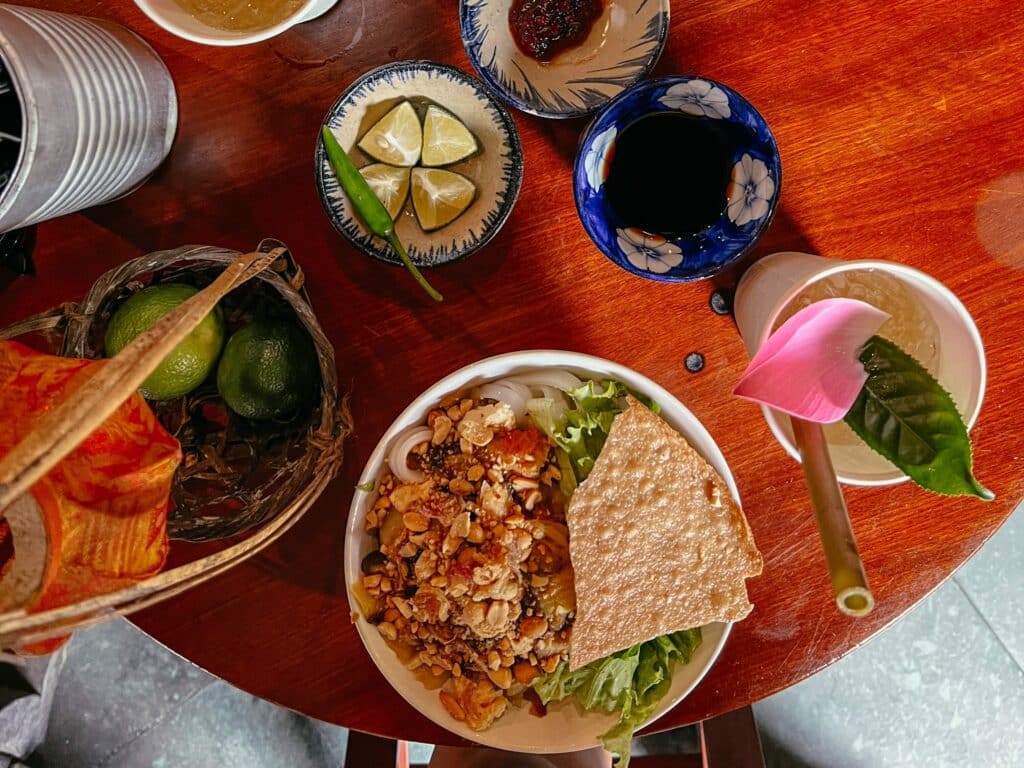 Mot Hoi An, Vietnam, Mi Quang Noodles