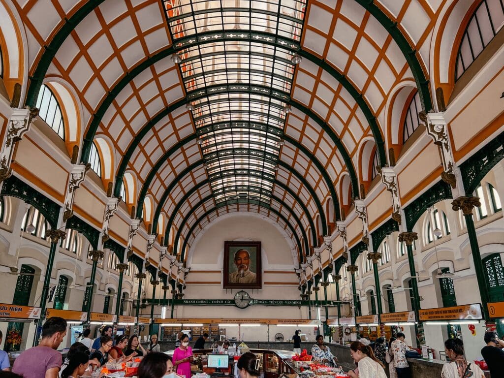 Central Post Office, Saigon Sehenswürdigkeiten, Vietnam
