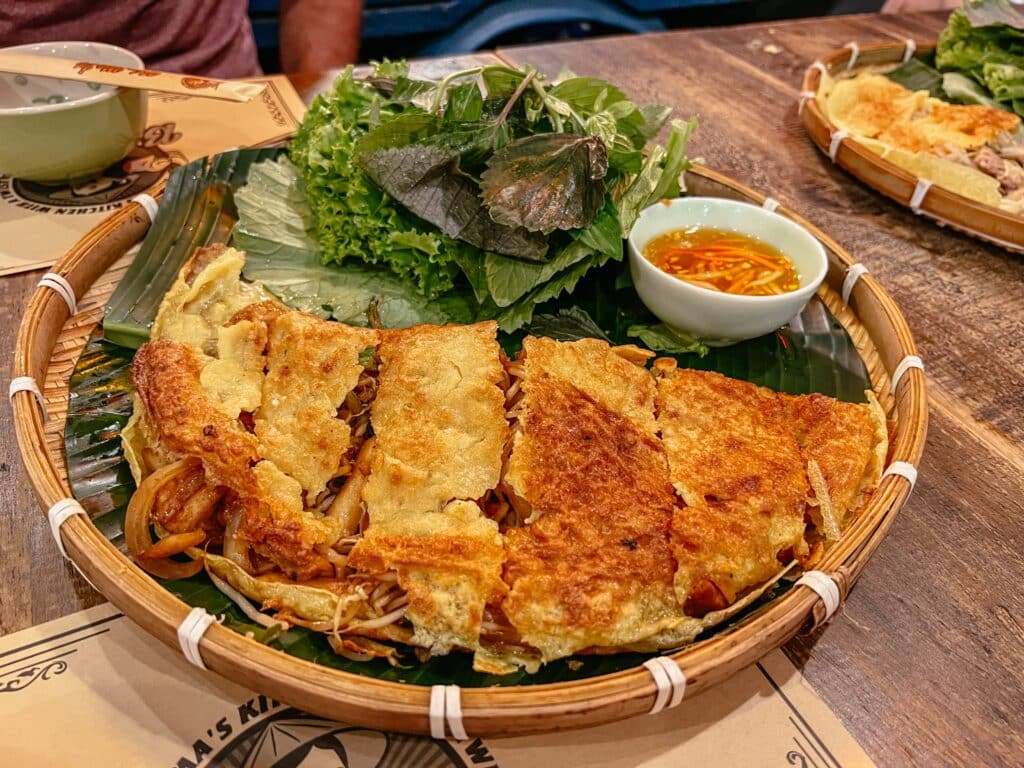Bánh xèo, vietnamesisches Essen, Da Nang