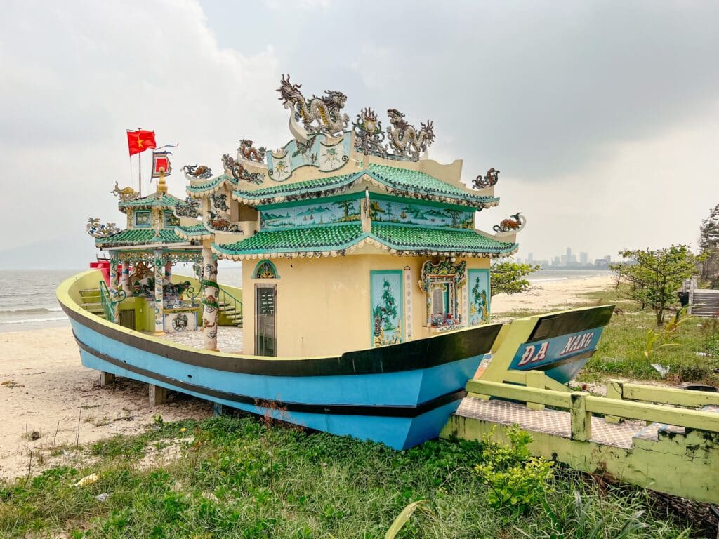 Bootstempel Da Nang Sehenswürdigkeiten, Vietnam