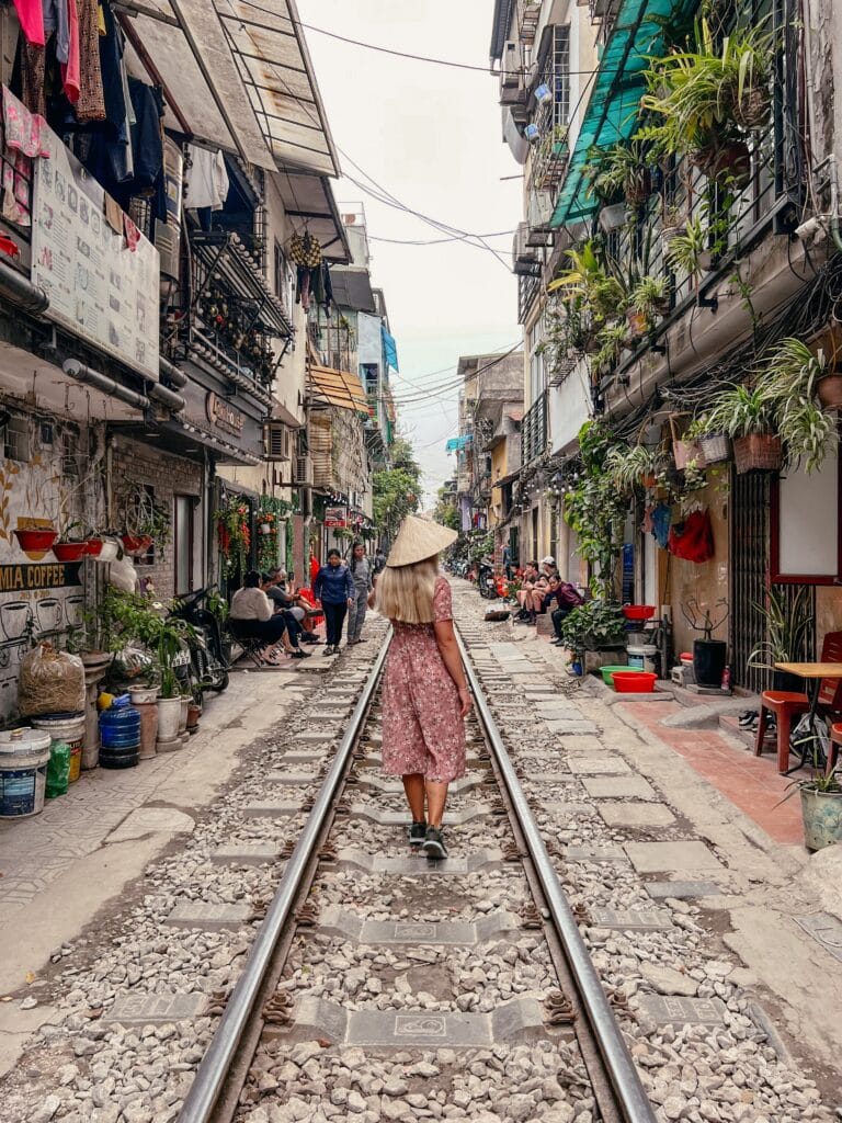 Hanoi Train Street Tipps, Hanoi Sehenswürdigkeiten, Vietnam