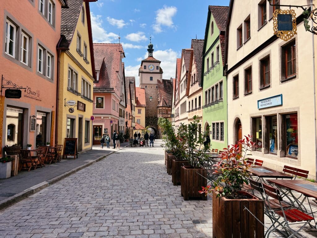 Galgengasse, Rothenburg ob der Tauber Sehenswürdigkeiten und Geheimtipps, Deutschland
