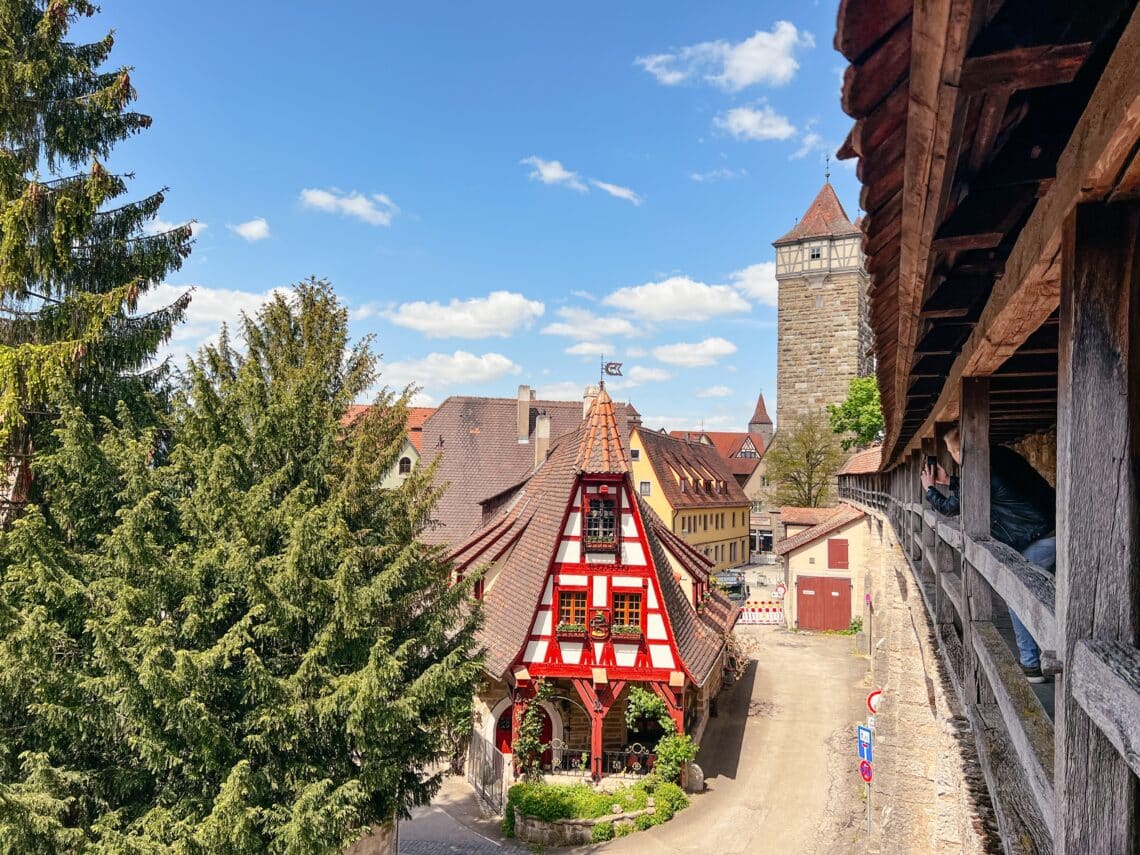 Gerlachschmiede Turmweg, Rothenburg ob der Tauber Sehenswürdigkeiten und Geheimtipps, Deutschland
