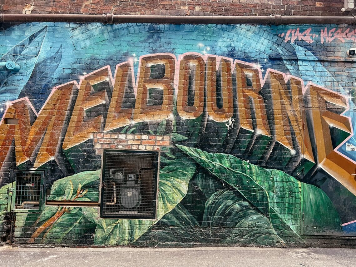 Street Art, Melbourne Sehenswürdigkeiten, Australien