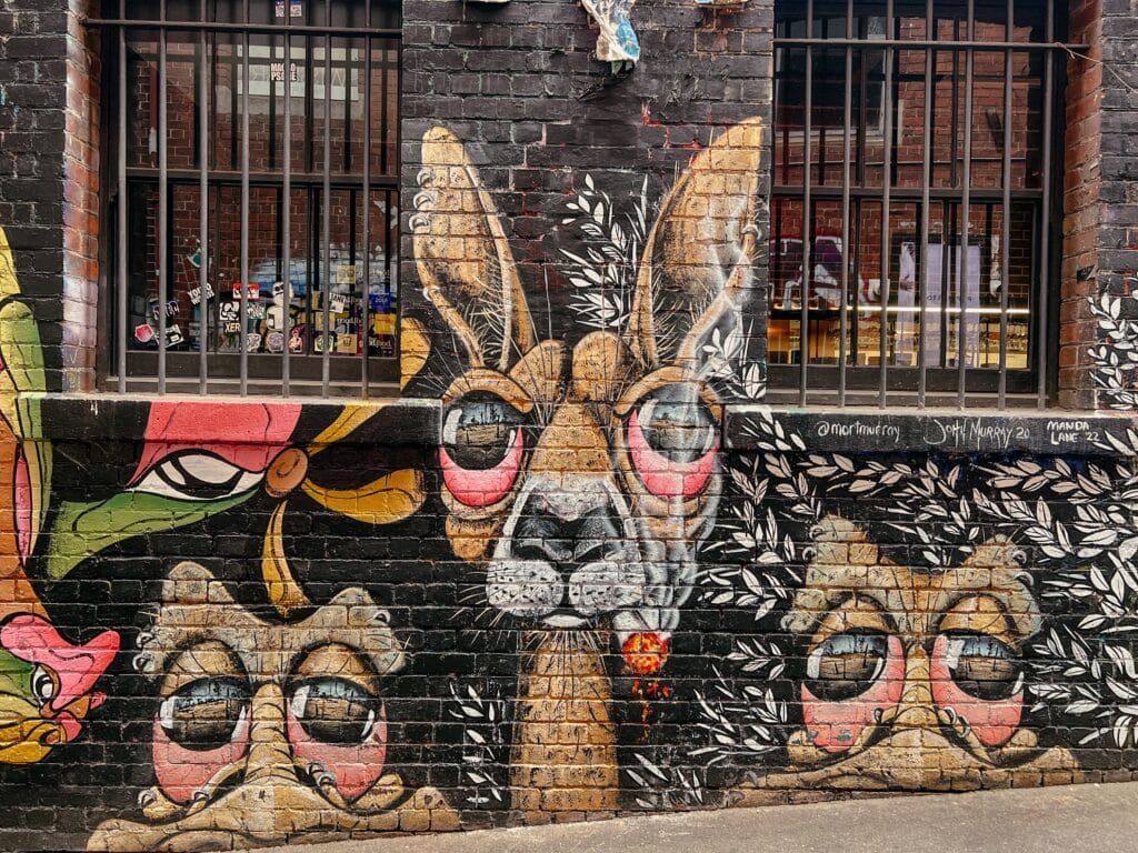 Street Art, Melbourne Sehenswürdigkeiten, Australien
