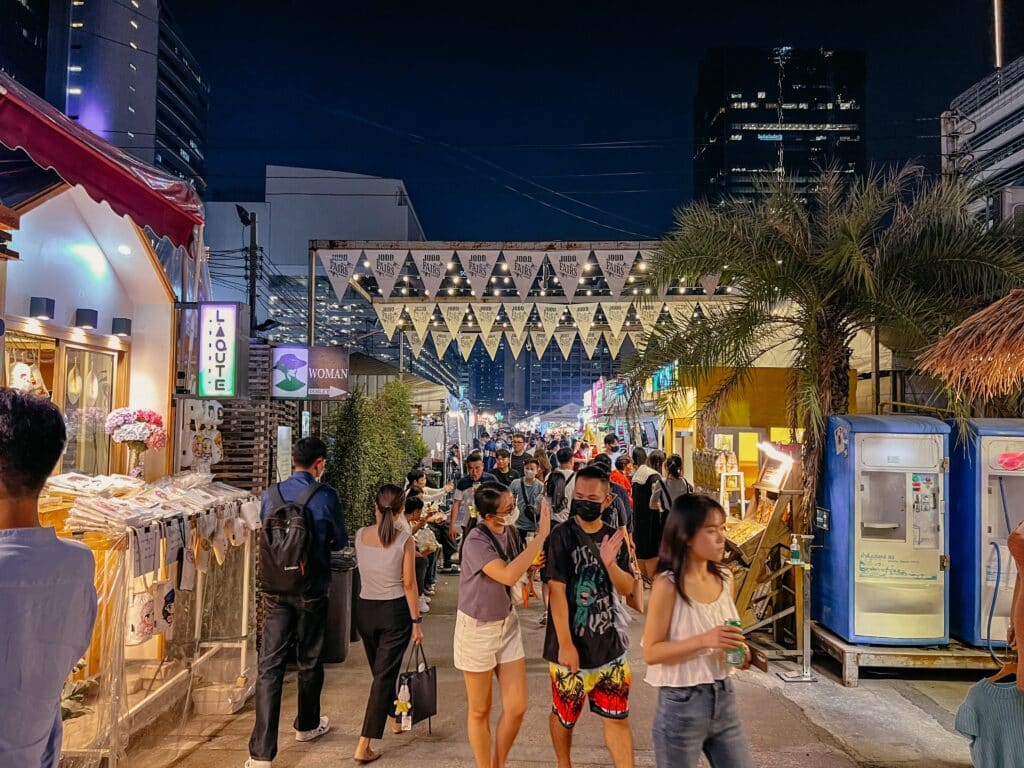 Jodd Fairs Night Market, Bangkok Nachtmärkte, Thailand