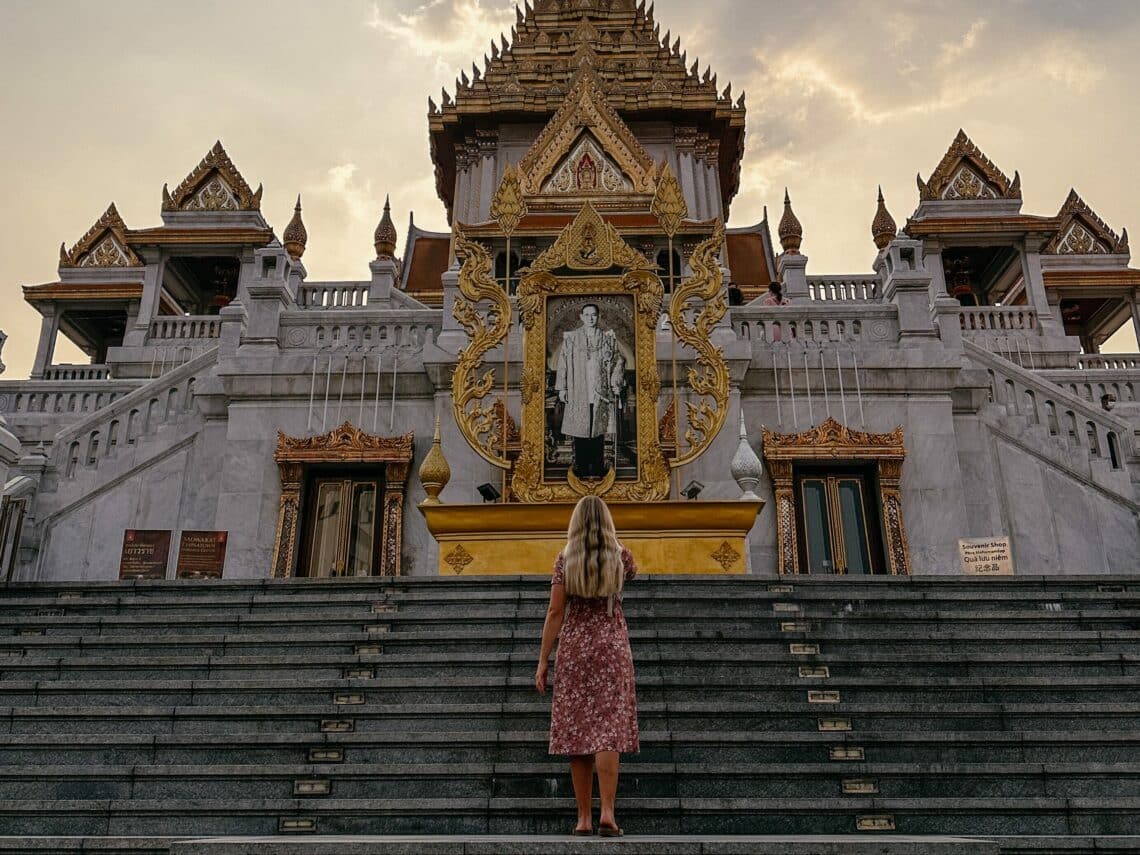 Wat Traimit, Tempel Bangkok, Thailand