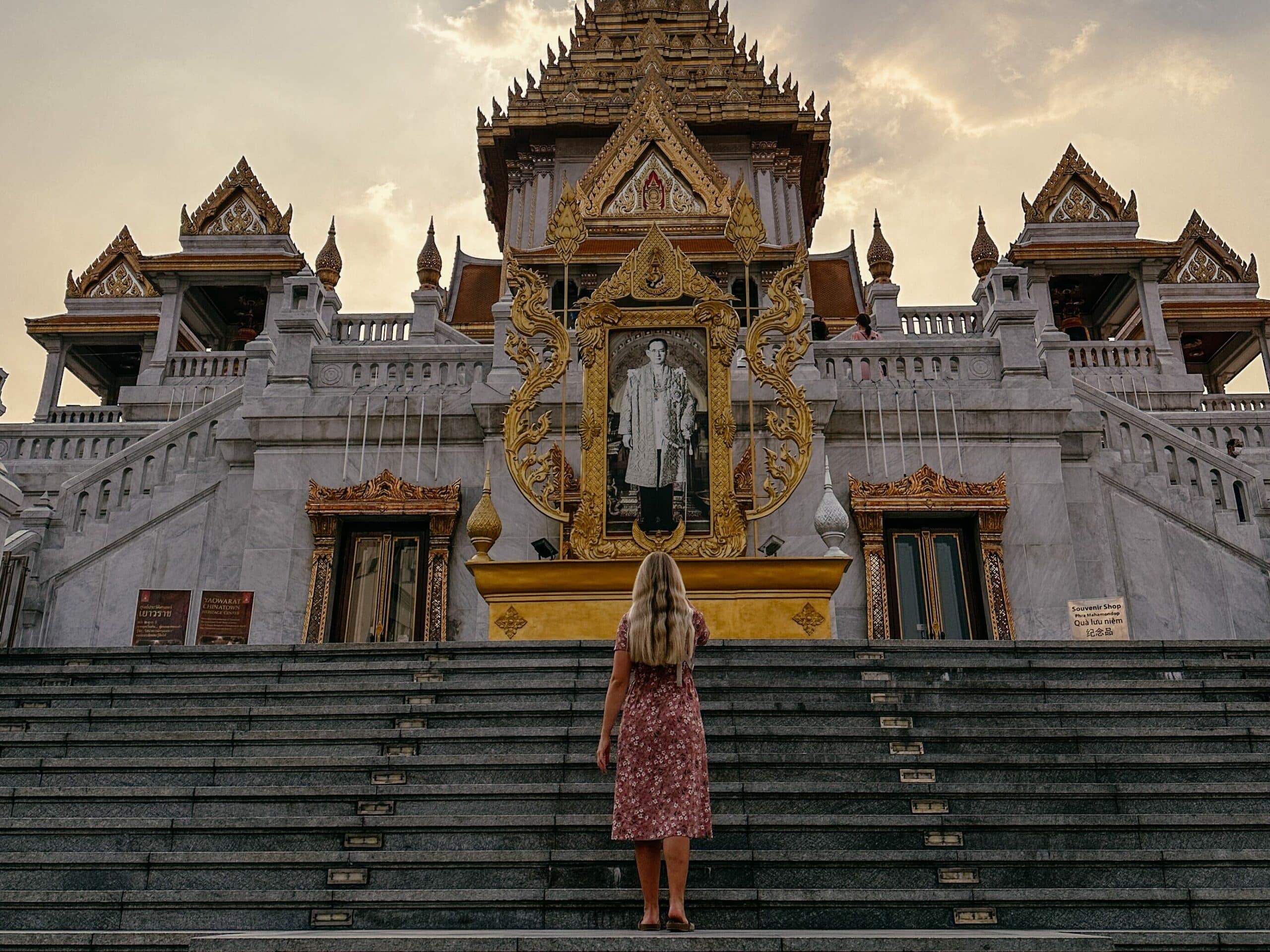 Wat Traimit, Tempel Bangkok, Thailand