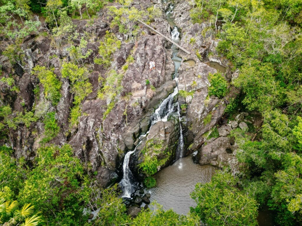 Nambour, Cilento Park Wasserfall, Sunshine Coast Sehenswürdigkeiten, Queensland, Australien