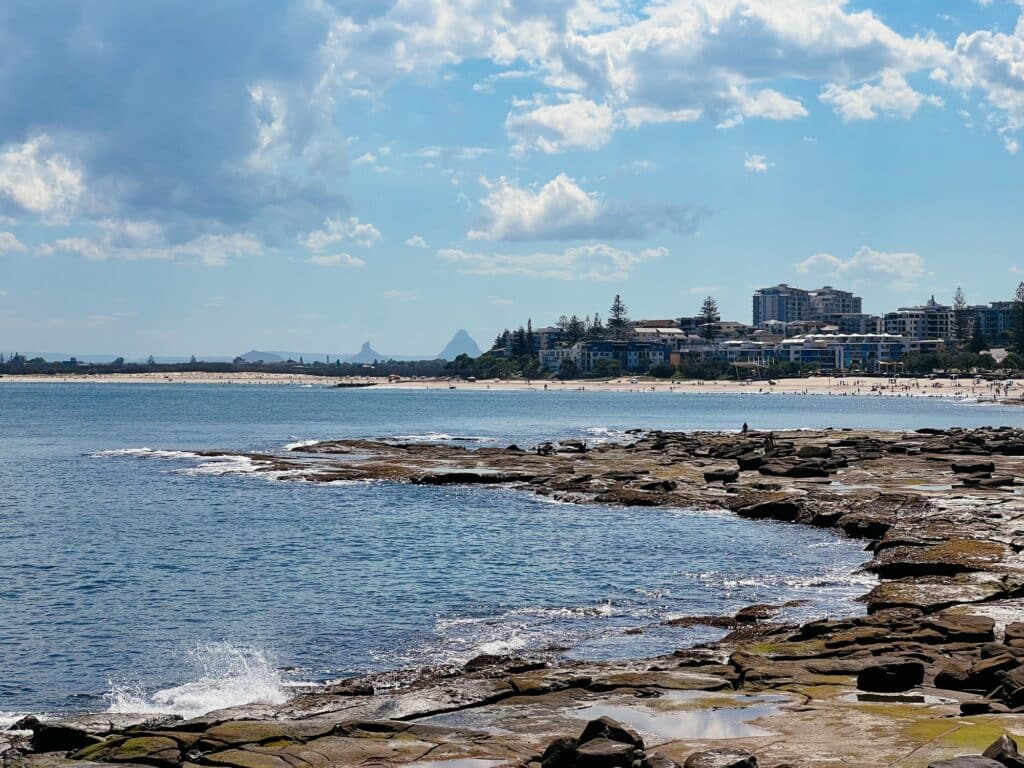 Kings Beach, Caloundra, Sunshine Coast Sehenswürdigkeiten, Queensland, Australien