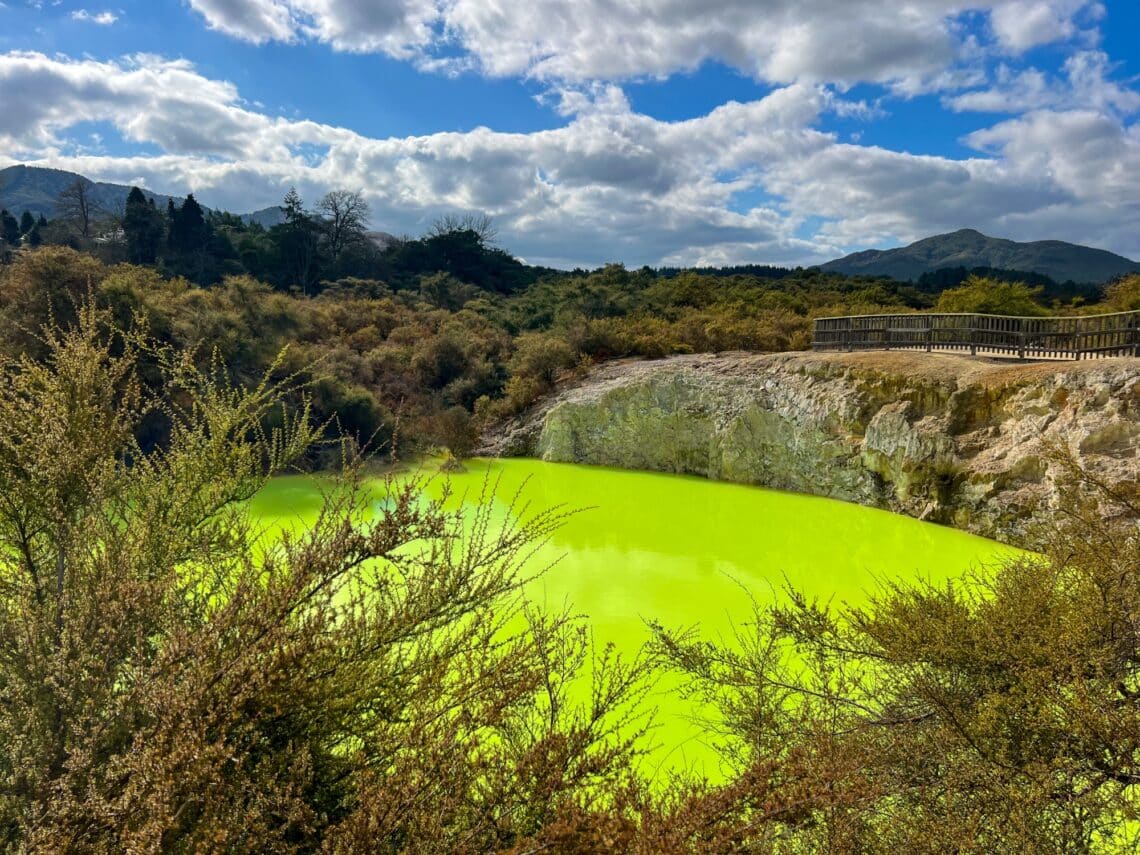Rotorua Sehenswürdigkeiten, Neuseeland, Wai O Tapu