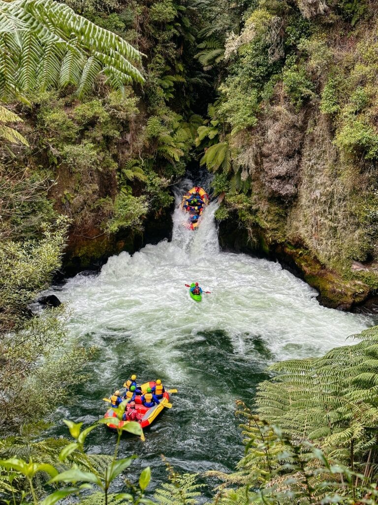 Rotorua Sehenswürdigkeiten, Okere Falls