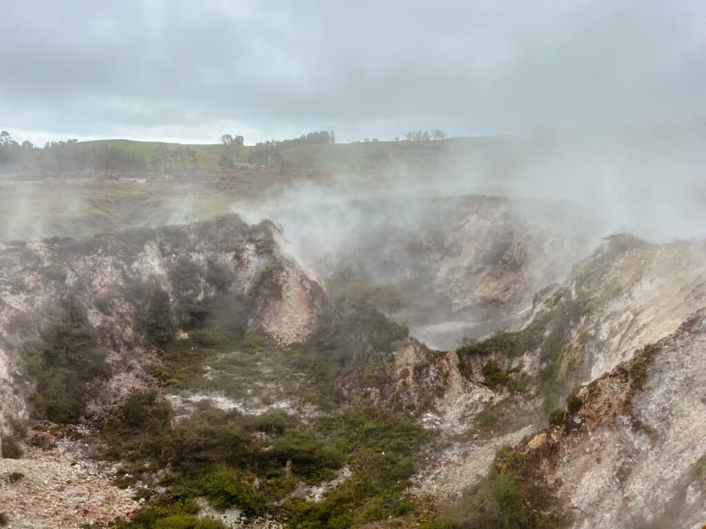 Taupo Sehenswürdigkeiten, Nordinsel, Neuseeland, Craters of the Moon