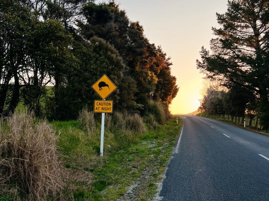 Auto fahren in Neuseeland, Mangawhai, Nordinsel