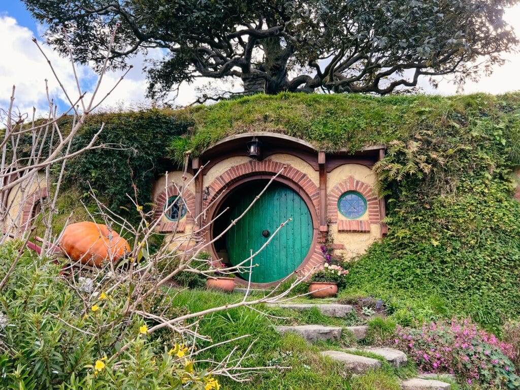 Hobbiton Movie Set, Matamata, Nordinsel, Neuseeland