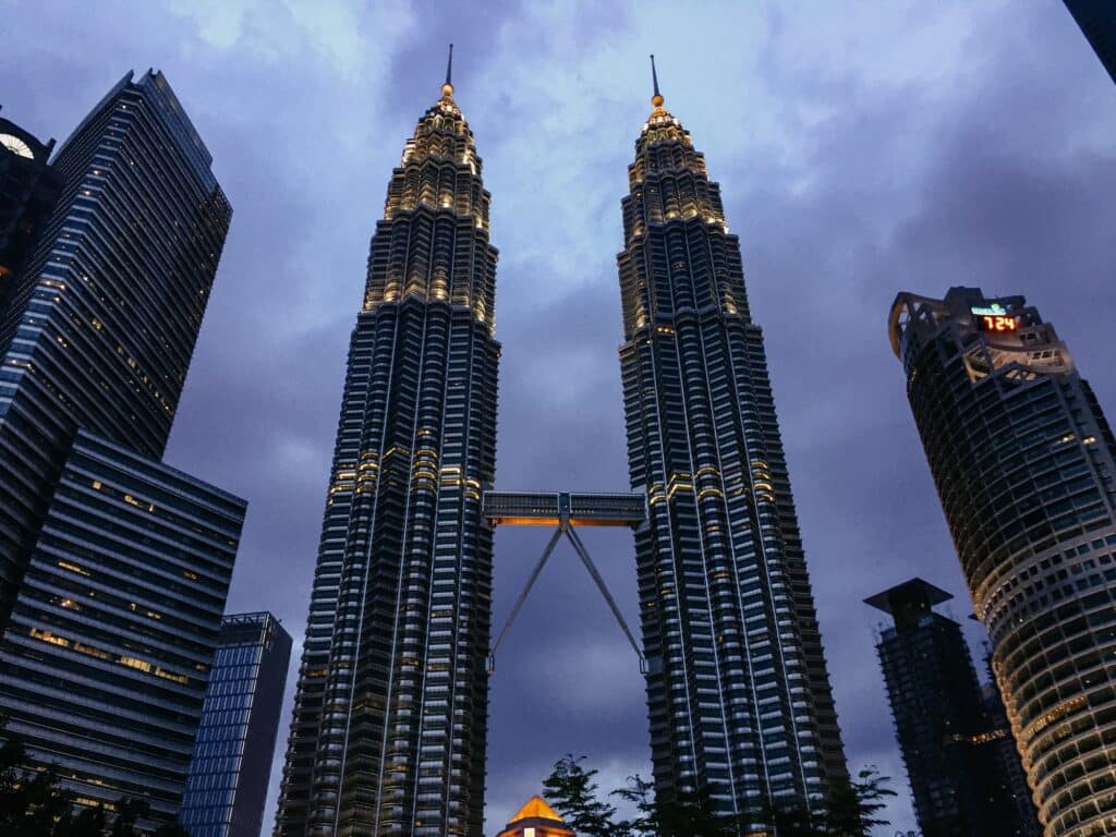 Kuala Lumpur Sehenswürdigkeiten, Petronas Towers, Malaysia