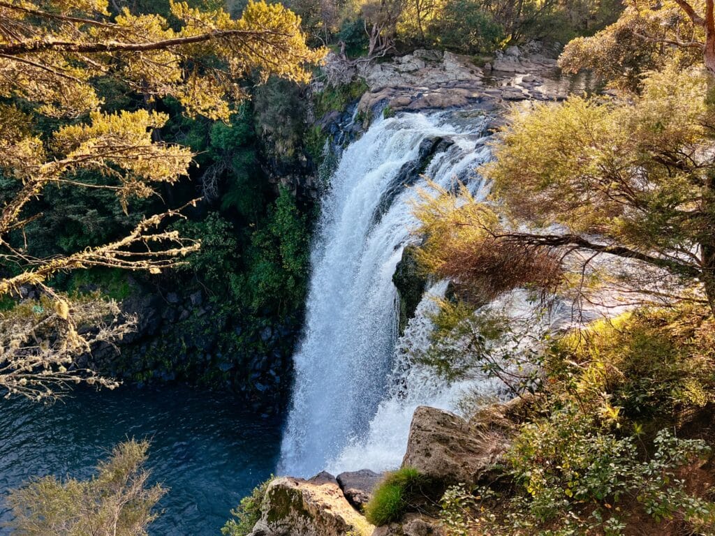 Rainbow Falls, Kerikeri, Nordinsel, Neuseeland