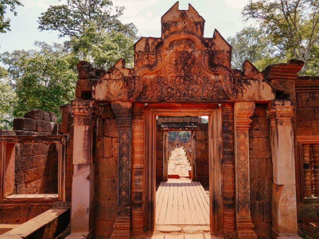 Banteay Srey, Siem Reap Sehenswürdigkeiten, Kambodscha, Südostasien