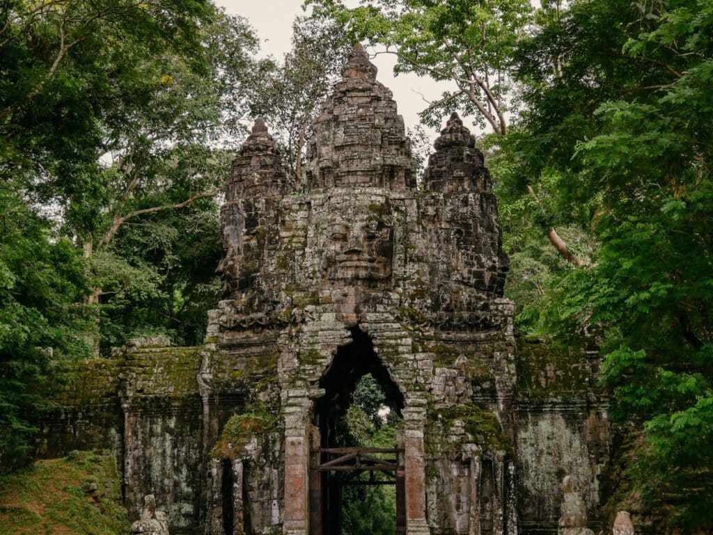 Dei Chhnang Gate (Northern Gate), Siem Reap Sehenswürdigkeiten, Kambodscha, Südostasien