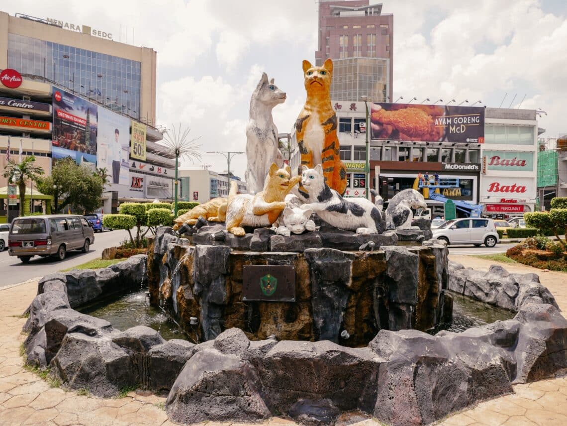 Kuching Sehenswürdigkeiten, Borneo, Malaysia