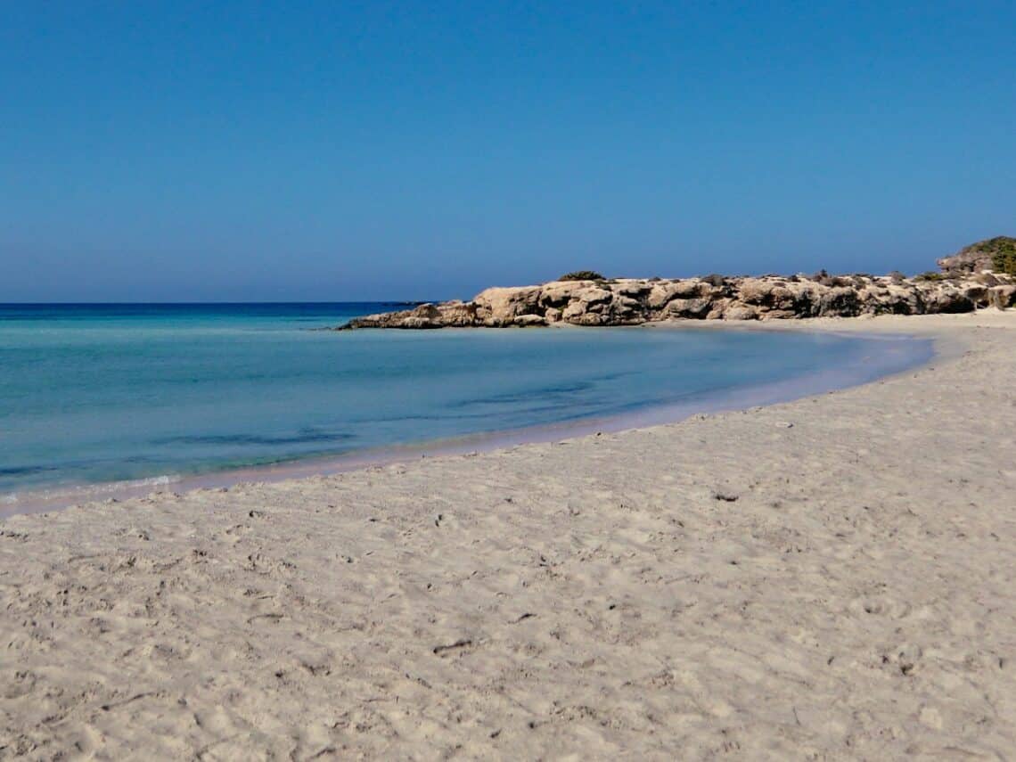 Elafonissi Beach, Kreta Sehenswürdigkeiten, Griechenland, Europa